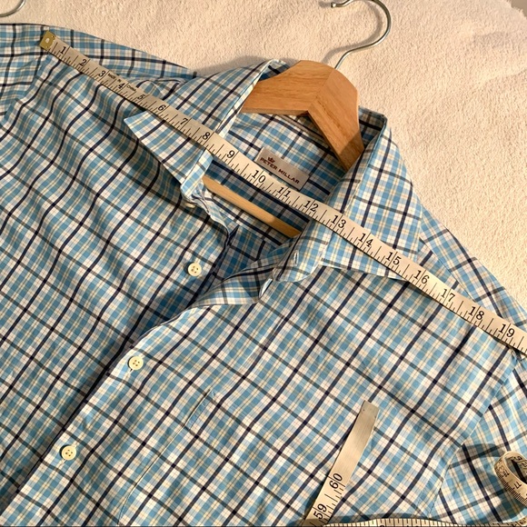 Peter Millar Long Sleeve Button Down Shirt Size Large - Picture 6 of 9